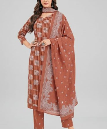 Kurta Pant Set with Dupatta