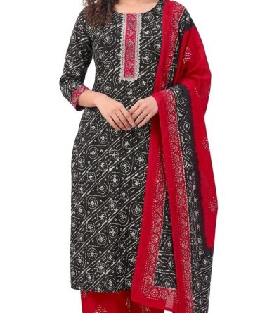 Kurta Pant Set with Dupatta