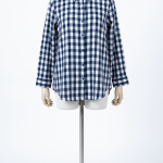 Plaid Button- Down Shirt With Check